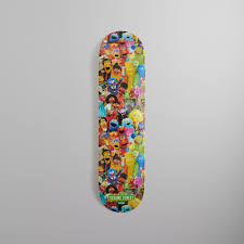 Kith for Sesame Street Skatedeck