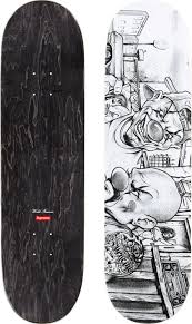 Supreme Mister Cartoon Skateboard Deck 8.625