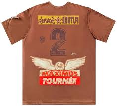 Travis Scott Circus Maximus Soccer Jersey - Brown