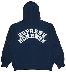 Supreme Homerun Hooded Sweatshirt - Blue