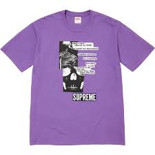 Supreme Anatomy Tee Purple Size XL