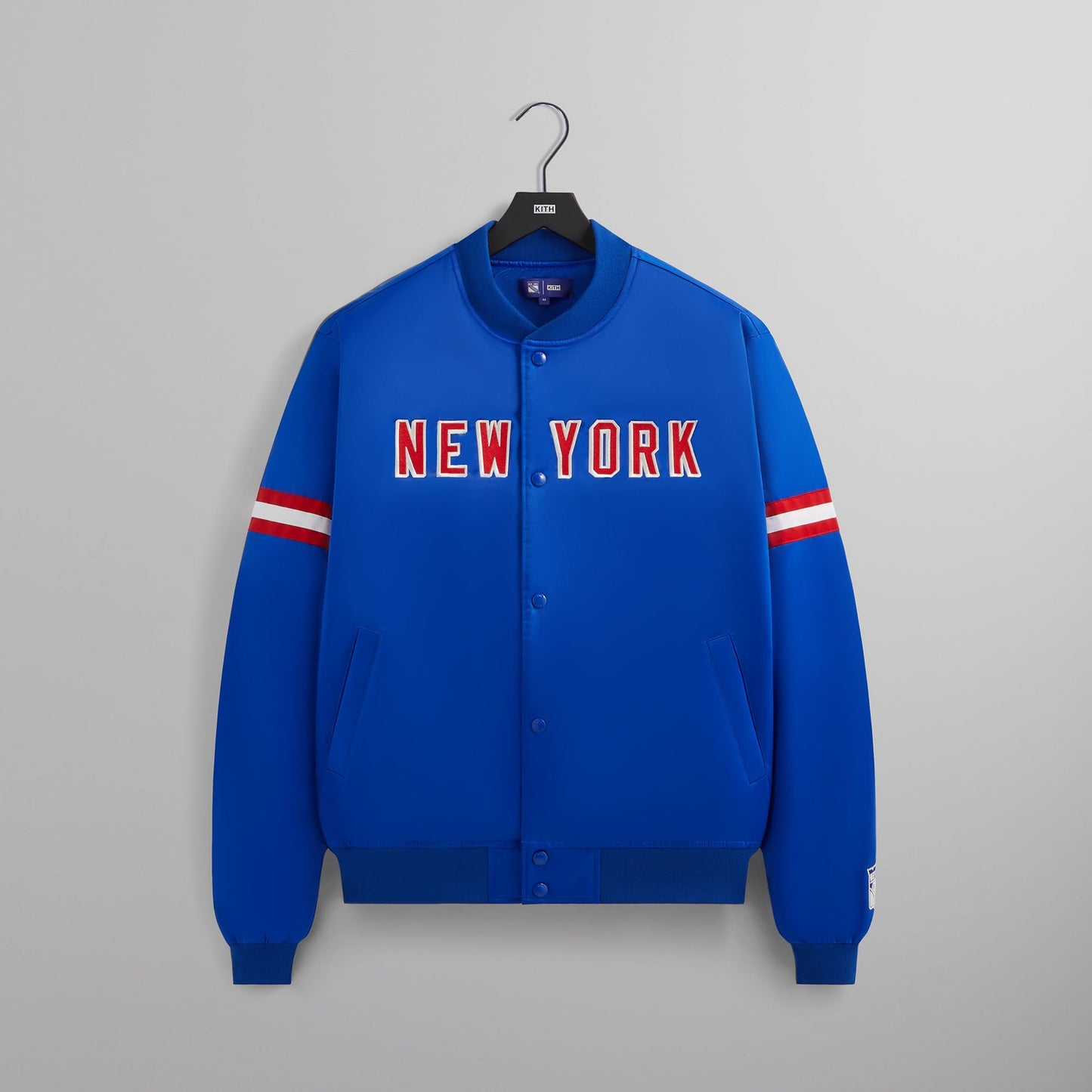 Kith for the New York Rangers Satin Bomber Jacket