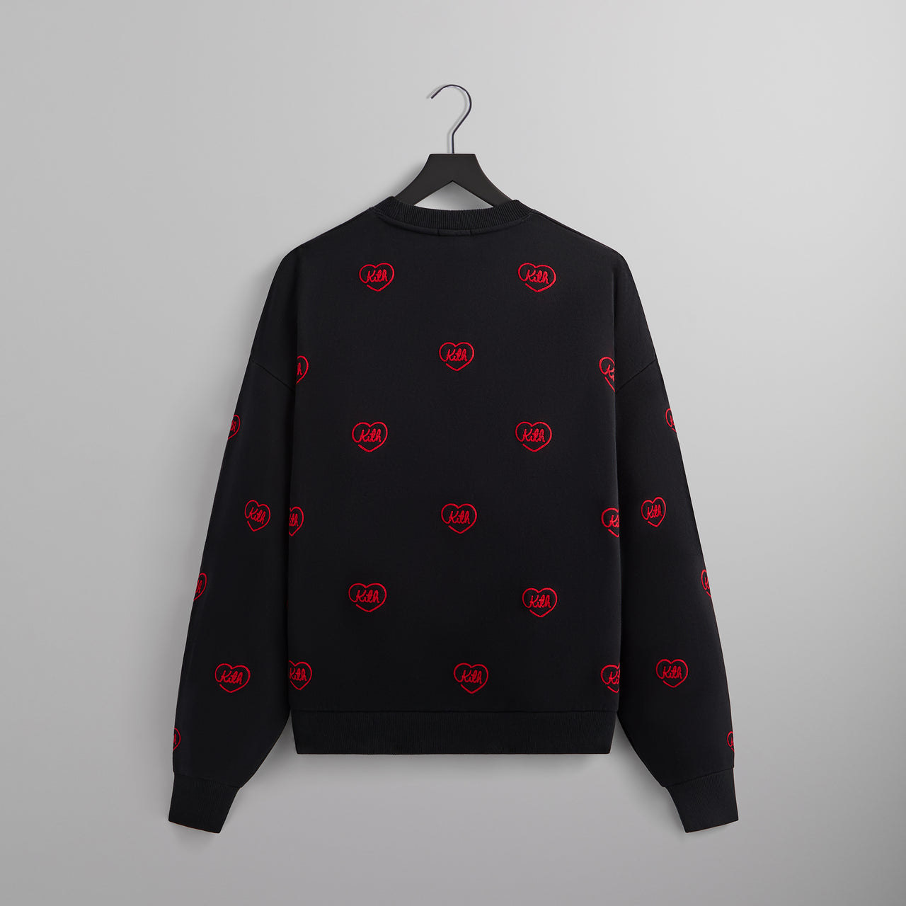 Kith Heart Nelson Crewneck - Black Size XL