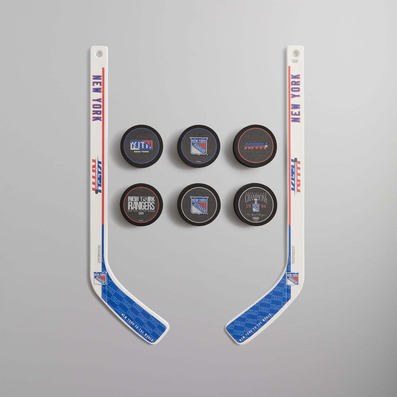 Kith X the New York Rangers for Inglasco 8-Pack Action Set