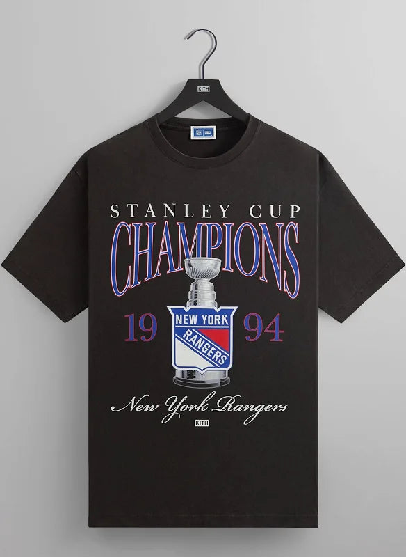 KITH x New York Rangers Champion Vintage Tee