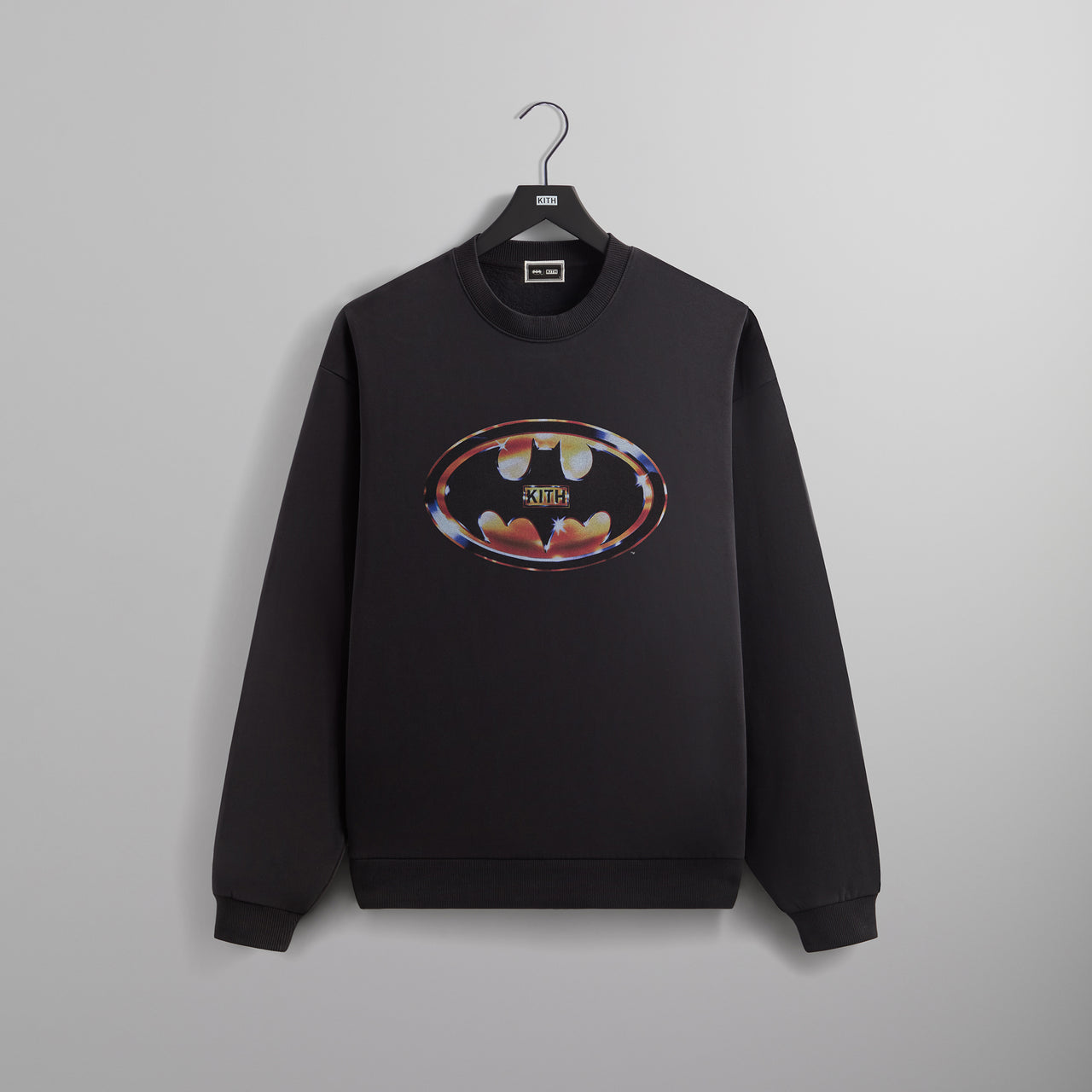 Kith X Batman Logo Vintage Nelson Crewneck