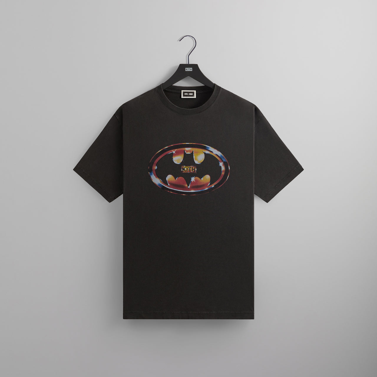Kith X Batman Logo Vintage Tee