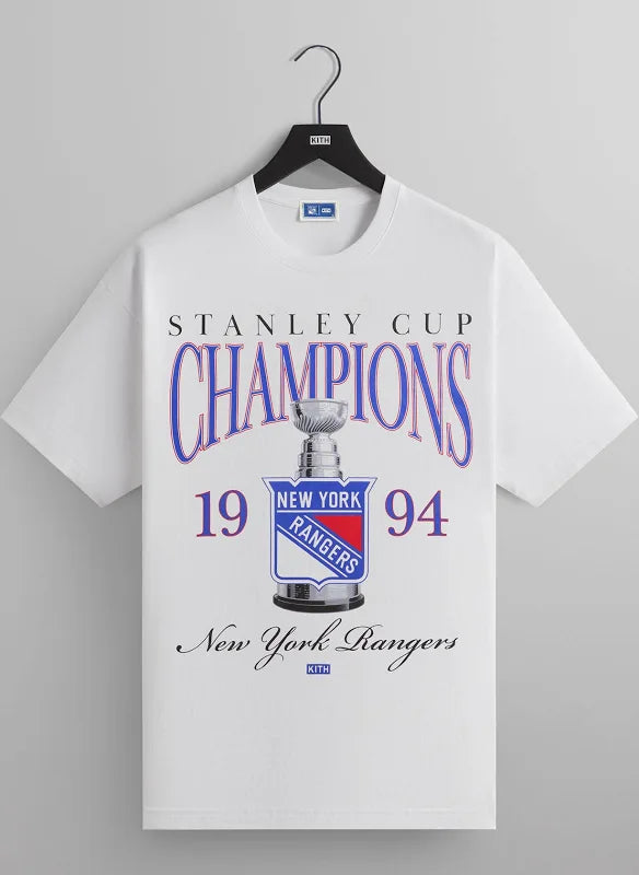 KITH x New York Rangers Champion Vintage Tee