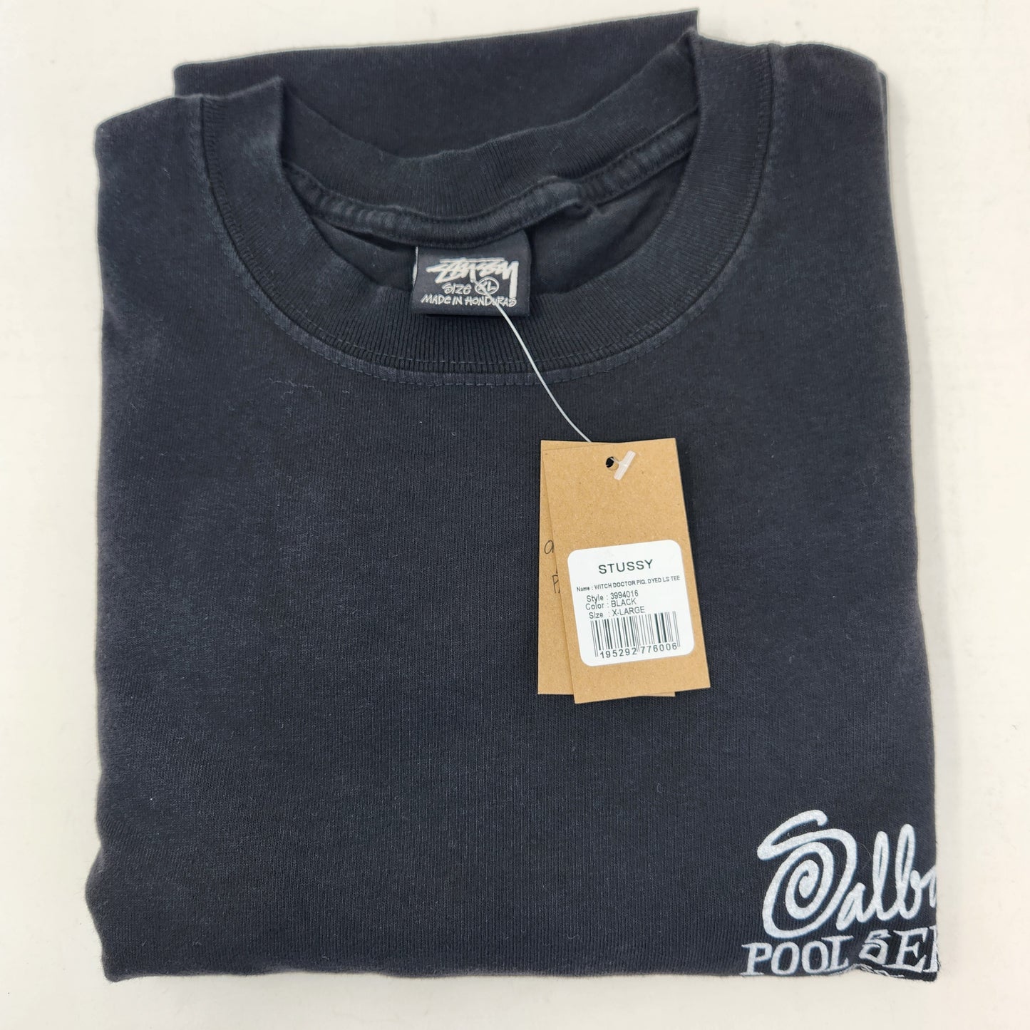 Stussy Witch Doctor Longsleeve Tee Black