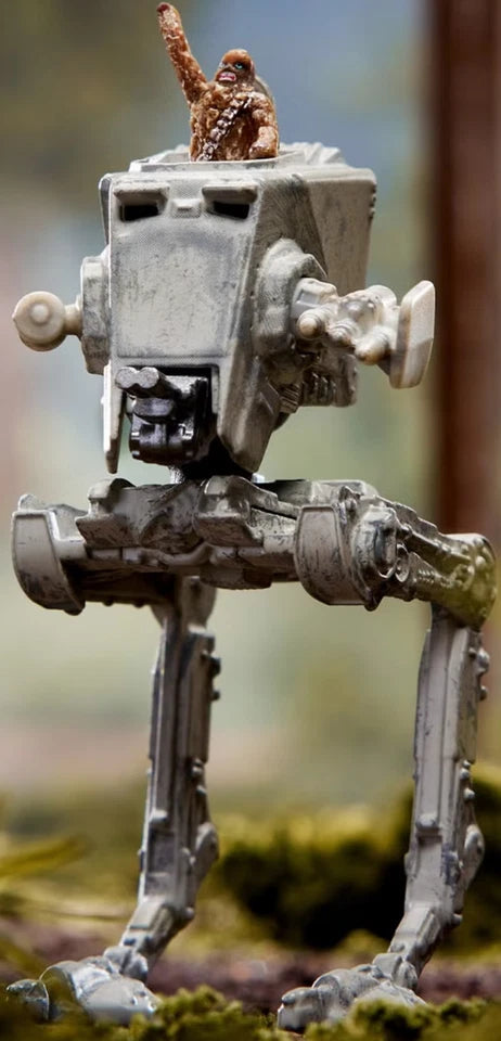 Mattel AT-ST with Chewbacca Hot Wheels Starship Select
