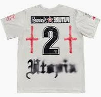 Travis Scott England Soccer Jersey - White