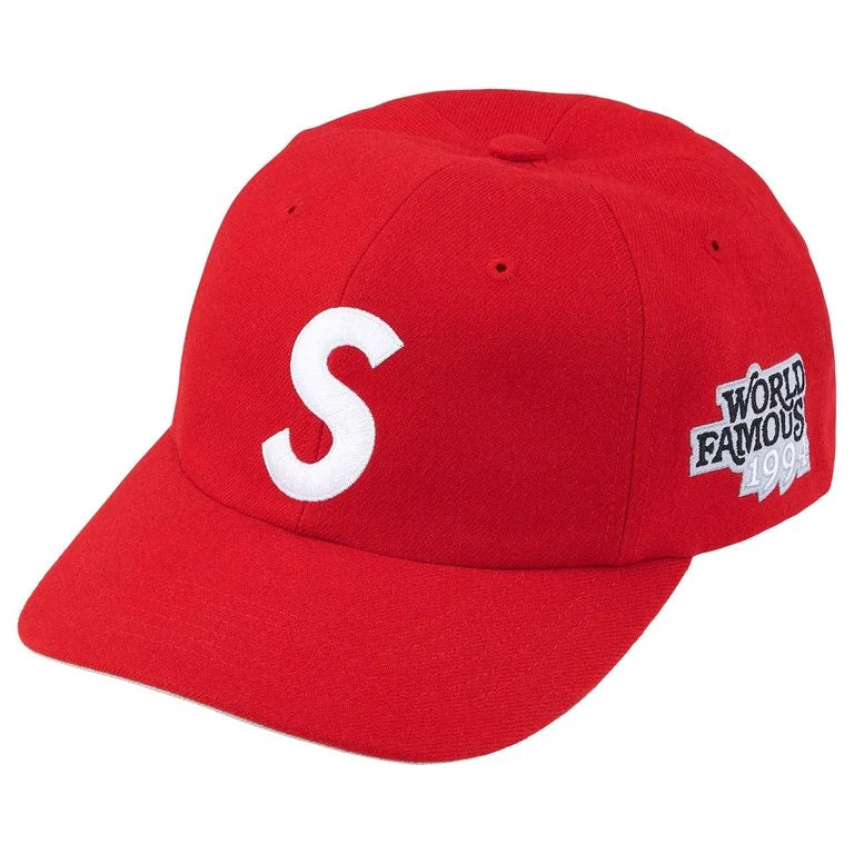 Supreme World Famous S Logo 6-Panel Hat