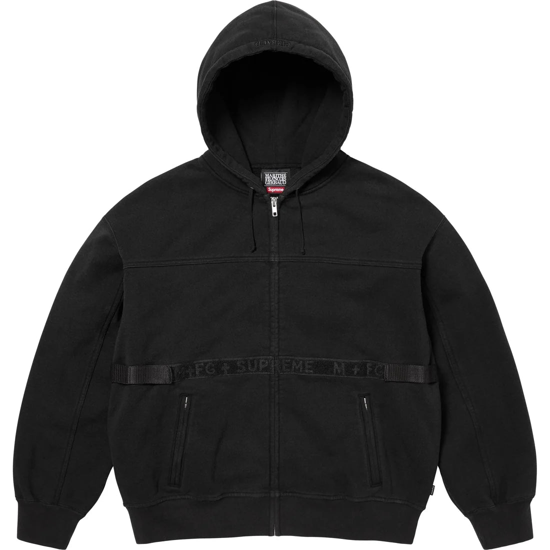 Supreme®/Marithé + François Girbaud Zip Up Hooded Sweatshirt
