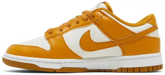 Nike Dunk Low Next Nature Phantom Gold Suede (Women's)