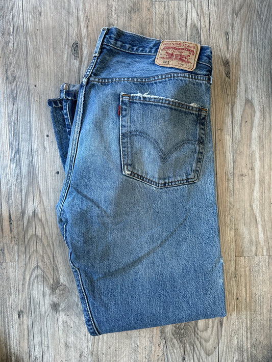 Levi 501 Ripped Jeans 36W