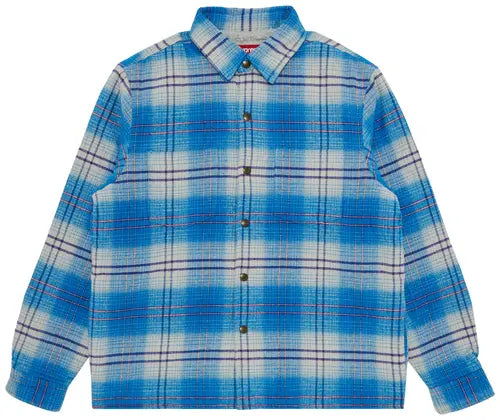 Supreme Lined Flannel Snap Shirt Size Large