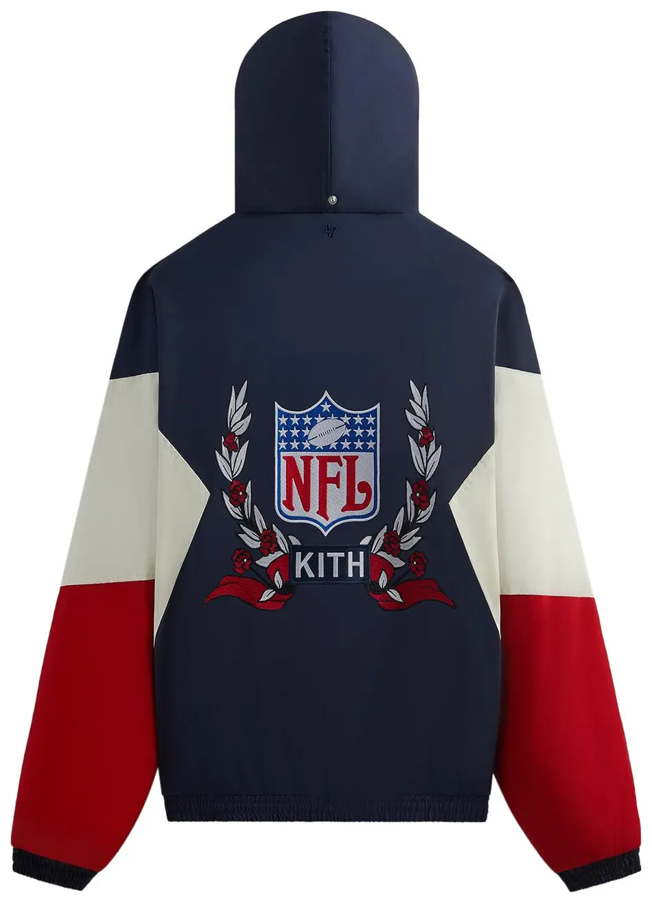 Kith & '47 for the NFL: Giants Quarter Zip Anorak With Hood