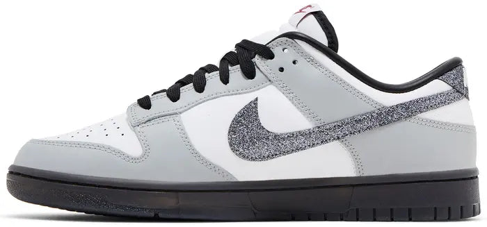 Nike Dunk Low LX Glitter Swoosh White Light Smoke Grey (Women's)