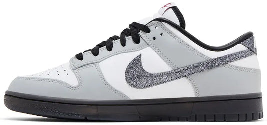 Nike Dunk Low LX Glitter Swoosh White Light Smoke Grey (Women's)