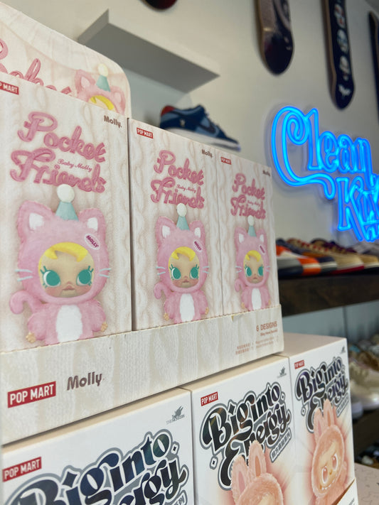 Popmart Baby Molly Pocket Friends Vinyl Plush Blind Box
