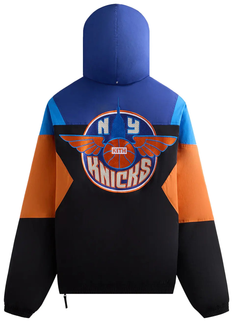 Kith for the New York Knicks Wings Quarter Zip Anorak