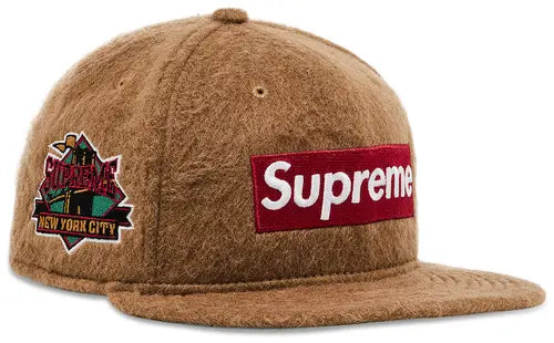 Supreme Brushed Wool Box Logo New Era Size 7 3/8