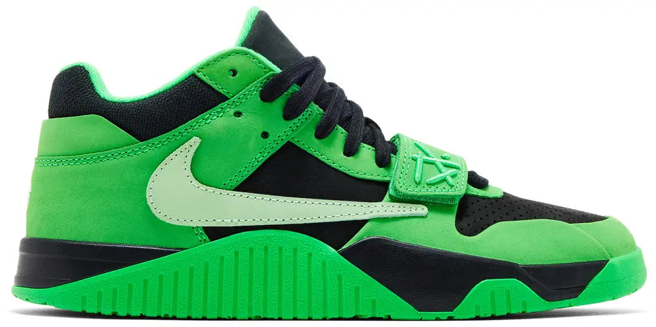Jordan CJ1 T-Rexx Travis Scott Green Spark