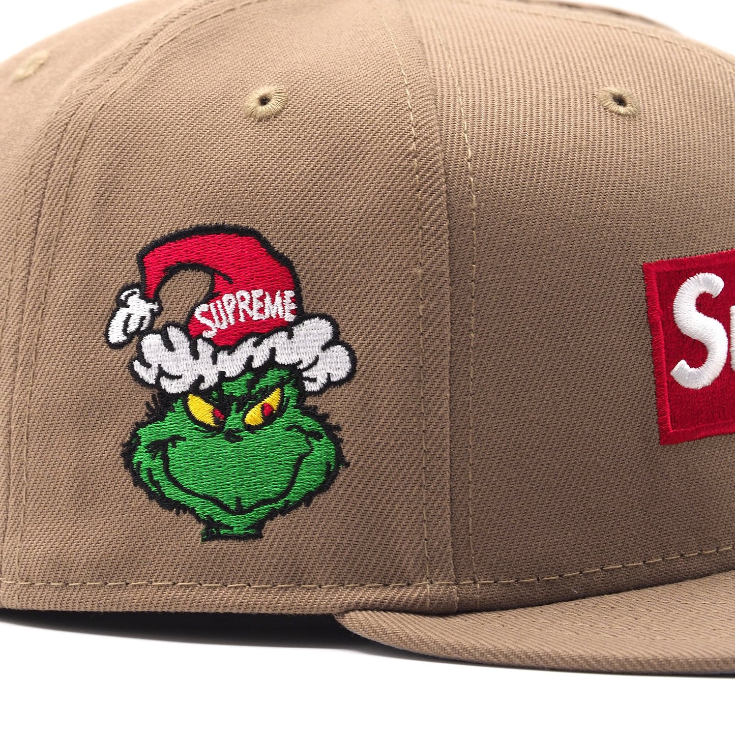 Supreme Grinch Box Logo New Era Size 7 1/2