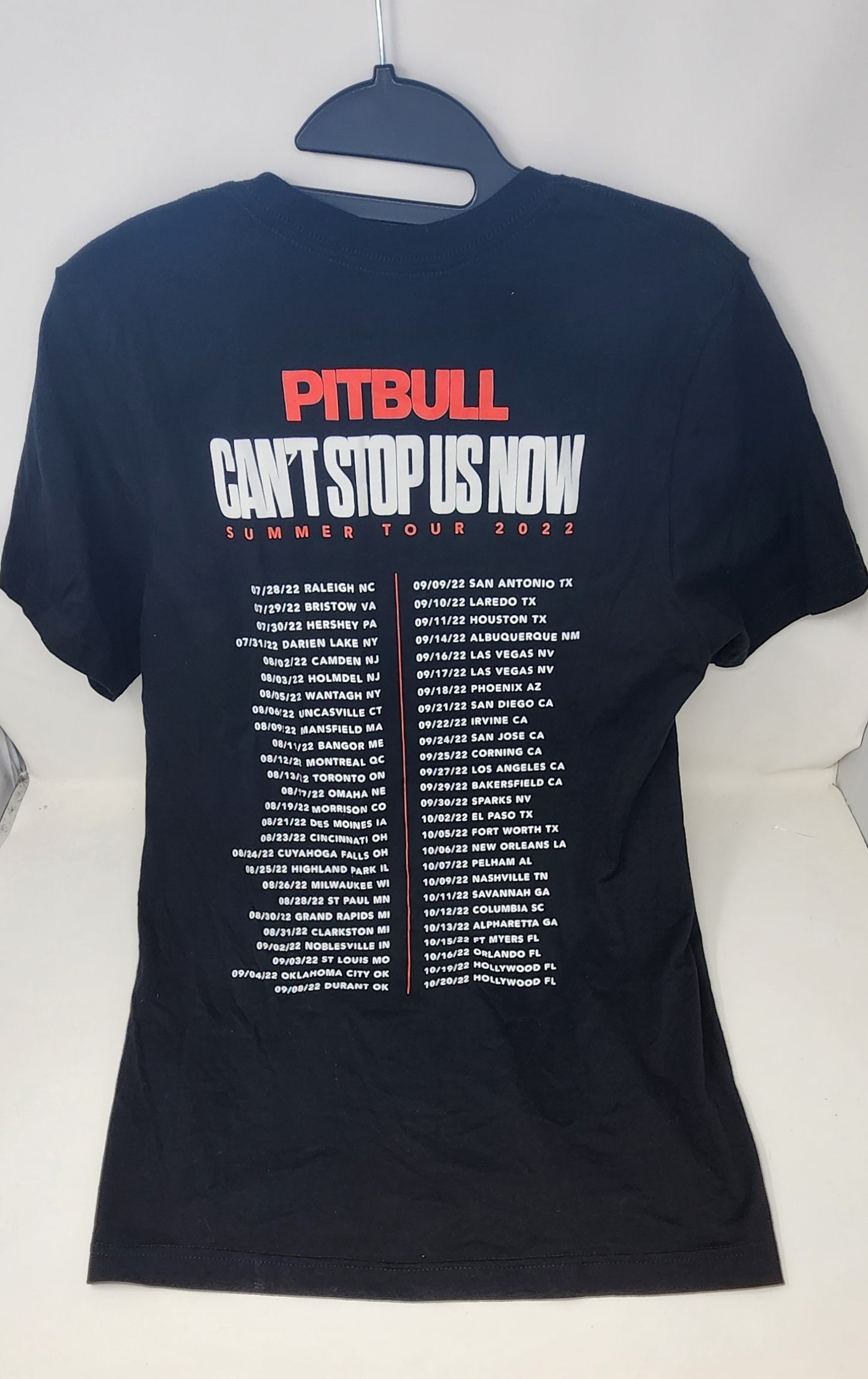 Pitbull Can't Stop Us Now 2022 Tour Medium