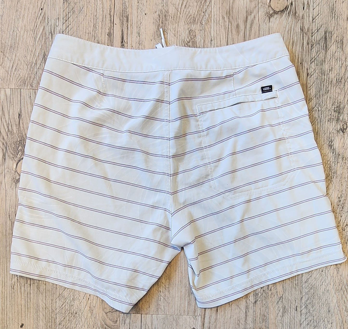 Vans Striped Swimsuit 32 Waist