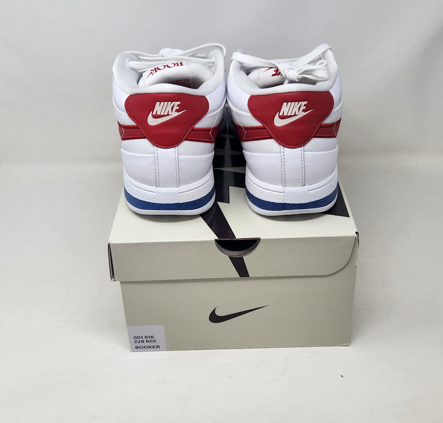 Nike Book 1 White/Varsity Blue