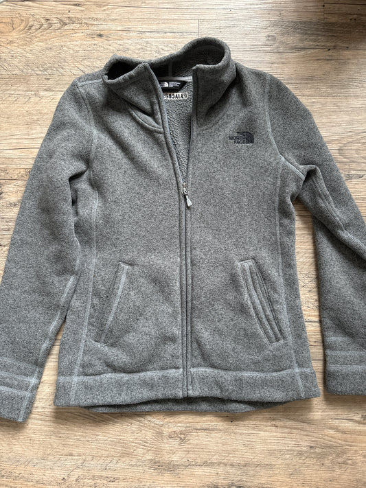 Northface Zip Up Gray M