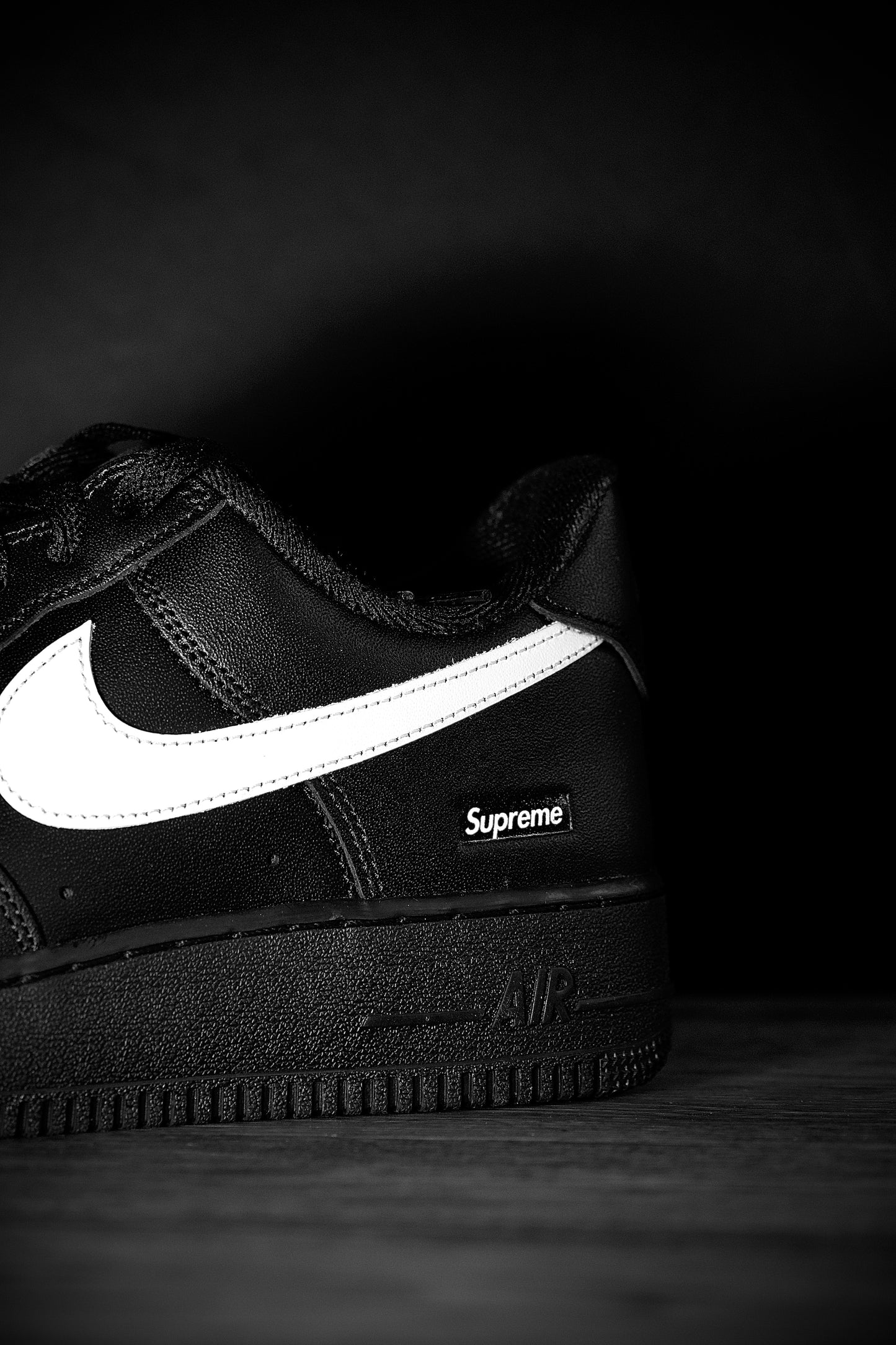 Supreme x Nike Air Force 1 Low "Black" (FW 2025)