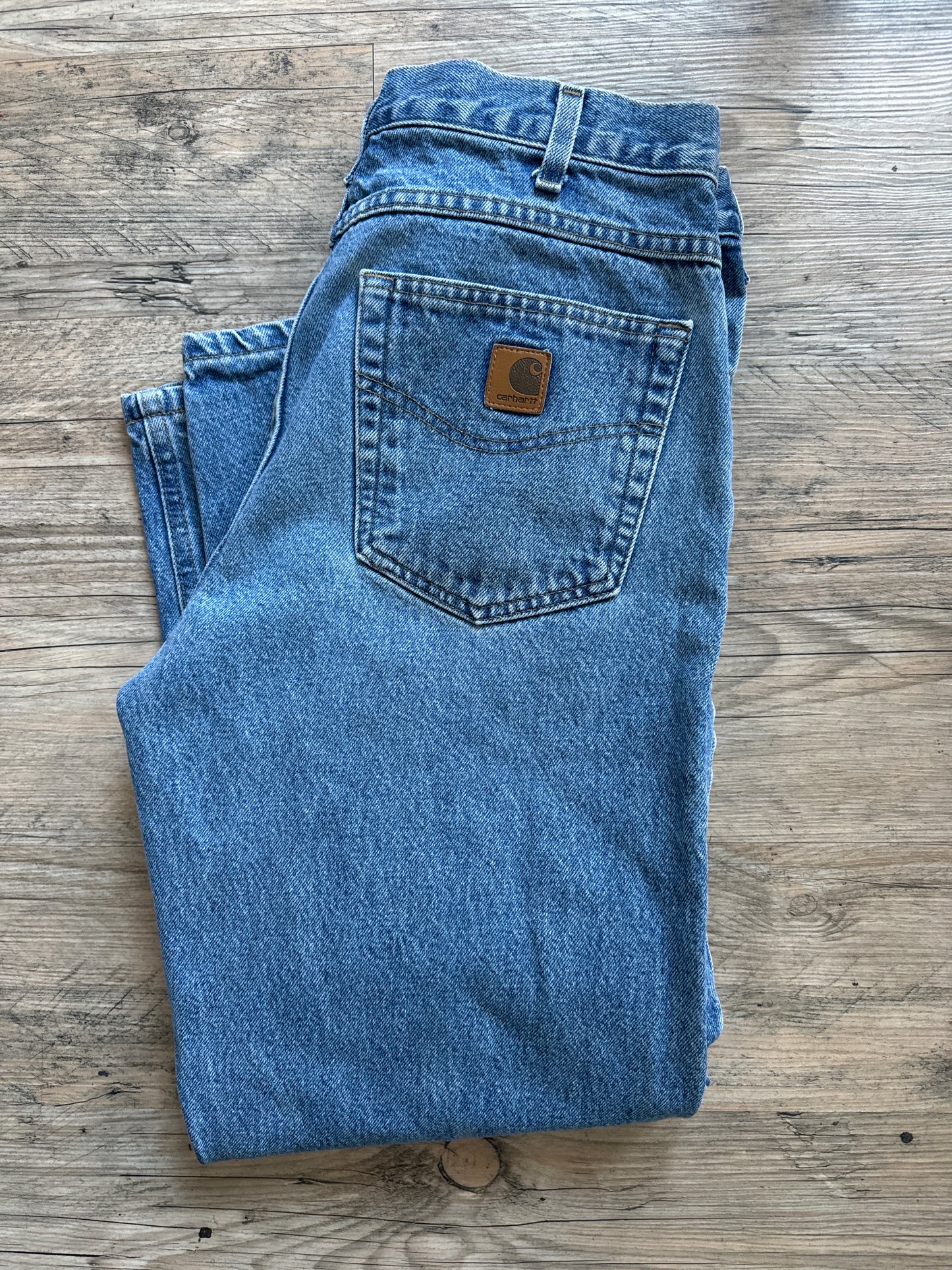 Carhartt Blue Work Jeans 34W