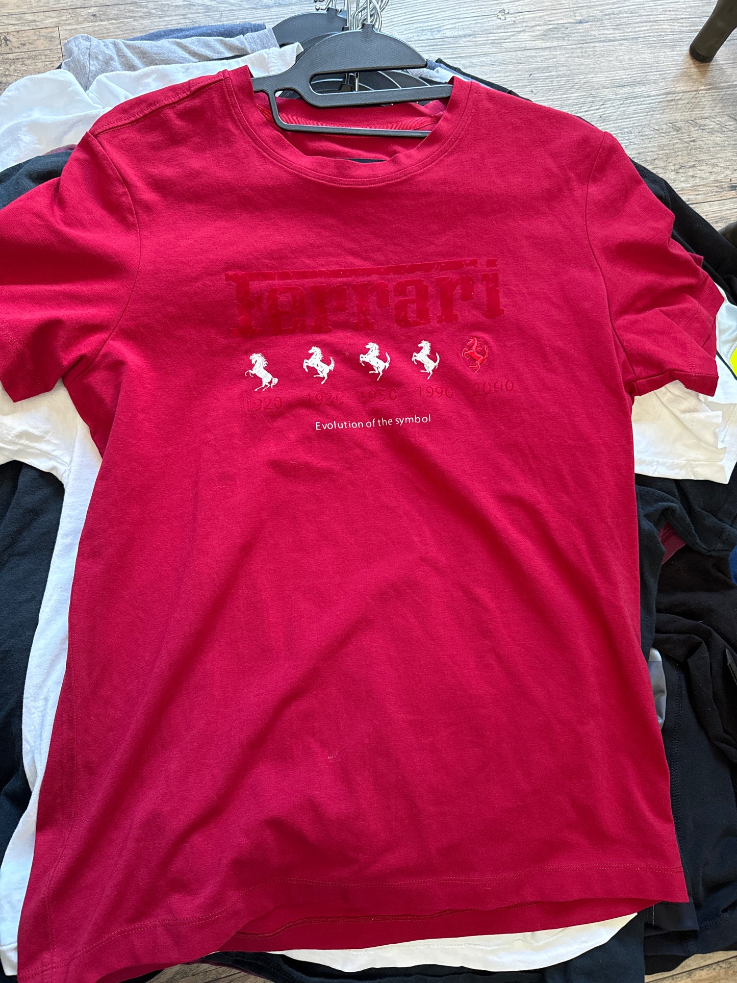 Ferrari Red Tee Size M