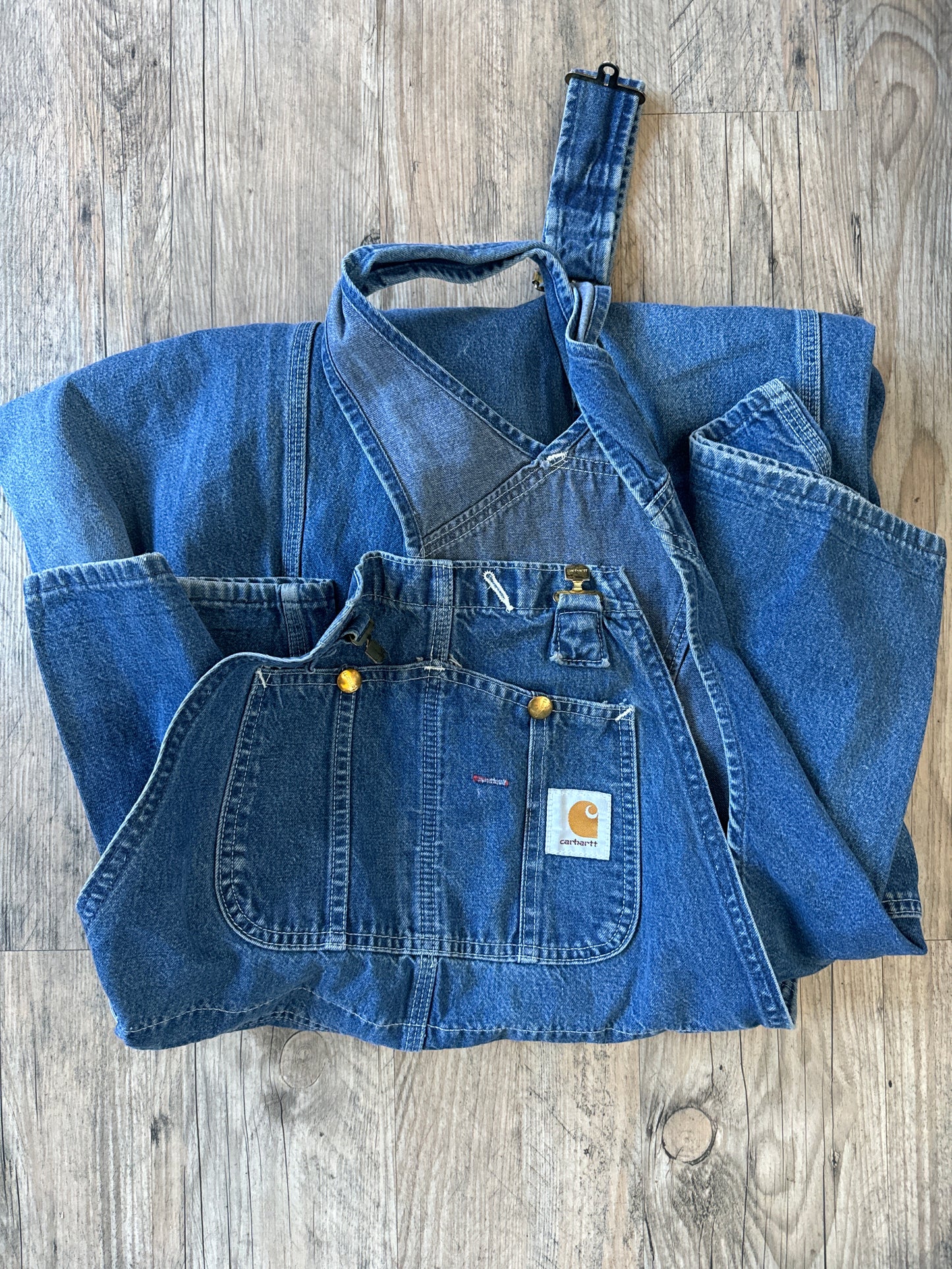 Carhartt Blue Overalls