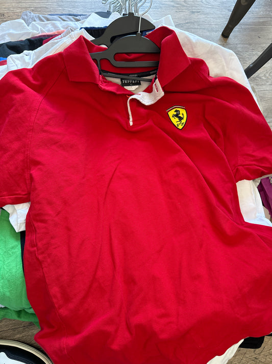 Ferrari Polo Red Size XL