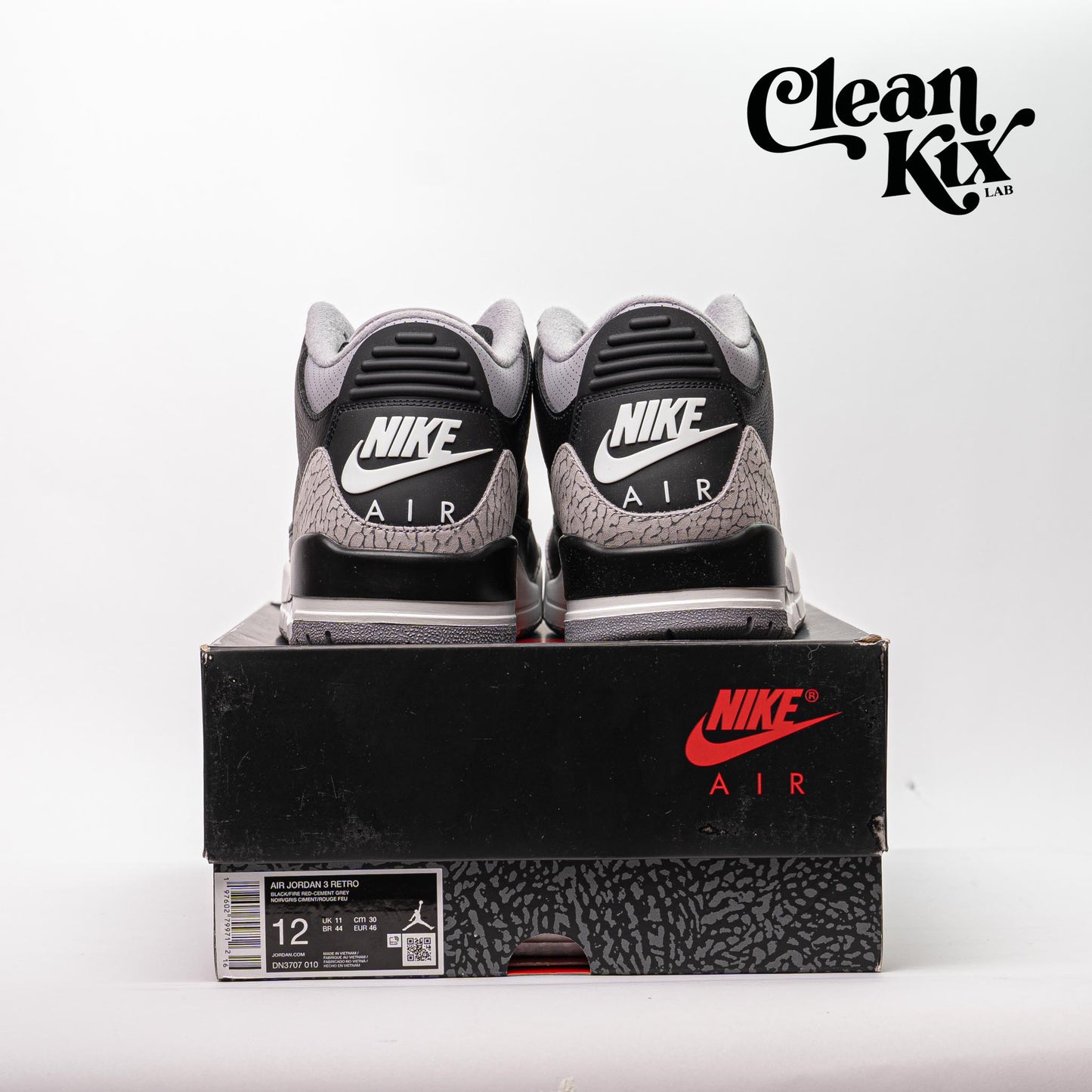 Jordan 3 Retro OG Black Cement (2024)