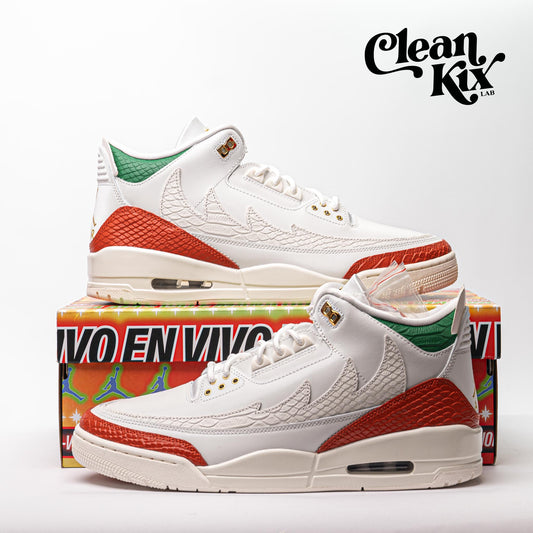 Air Jordan 3 Retro "El Vuelo Summit White"