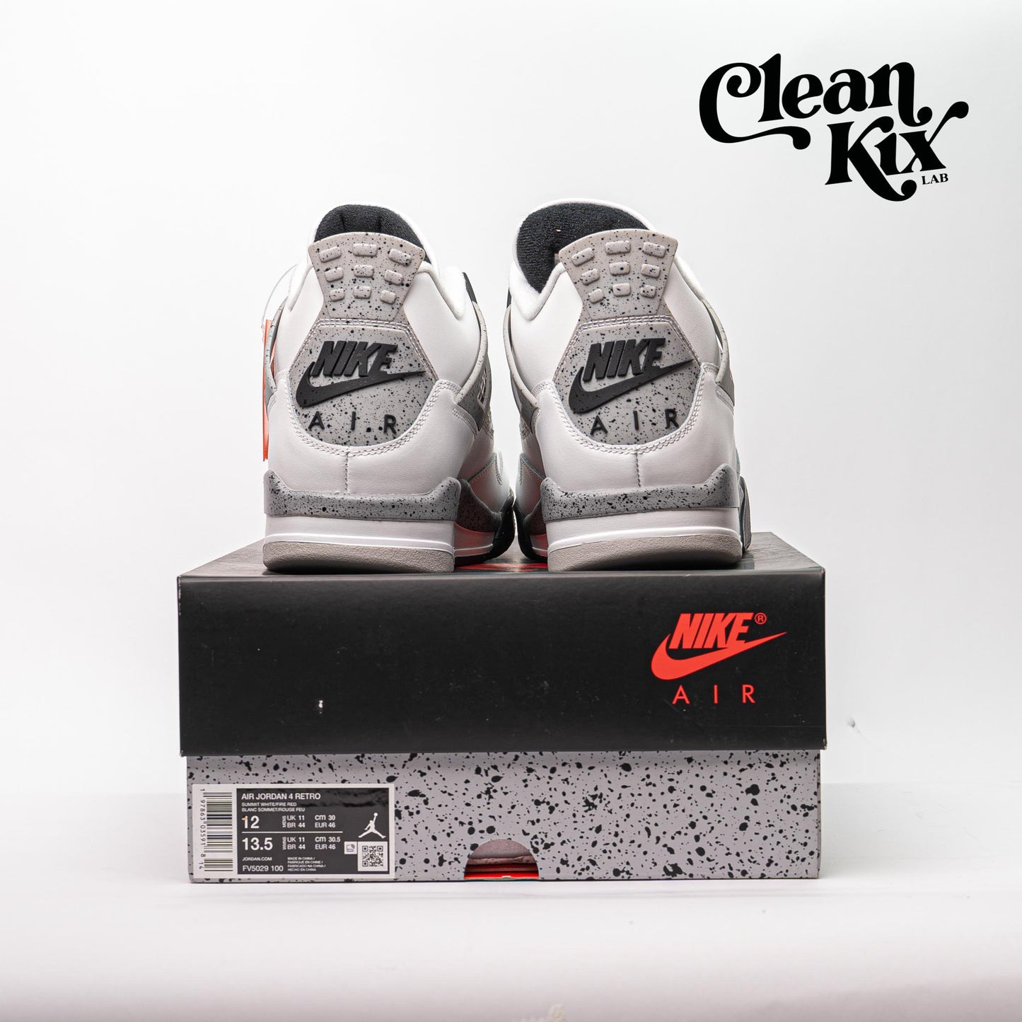 Jordan 4 Retro White Cement (2025)