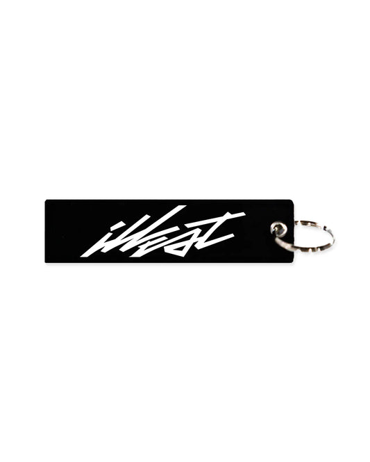 Illest Rough-World Flight Tag Keychain