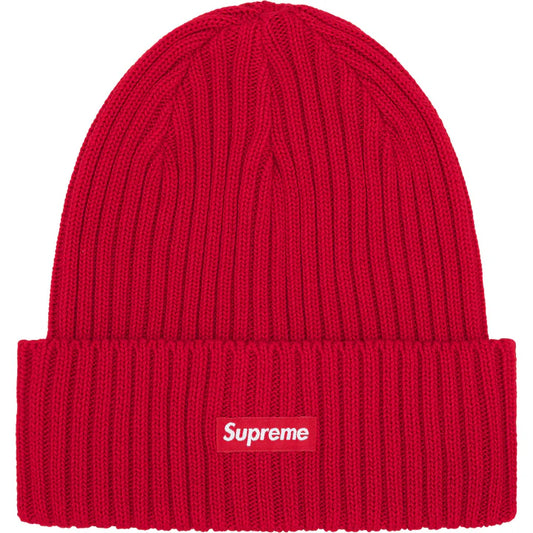 Supreme Overdyed Beanie Red