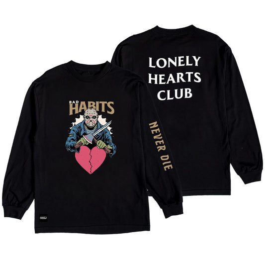 Lonely Hearts Club 'Bad Habits Never Die' Long Sleeve Shirt