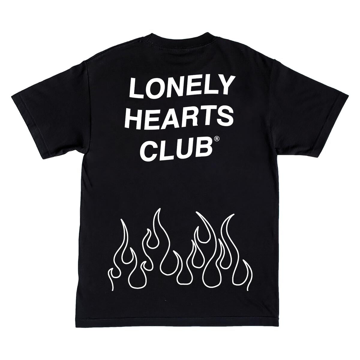 Lonely Hearts Club 'Born Wild' T-Shirt Black