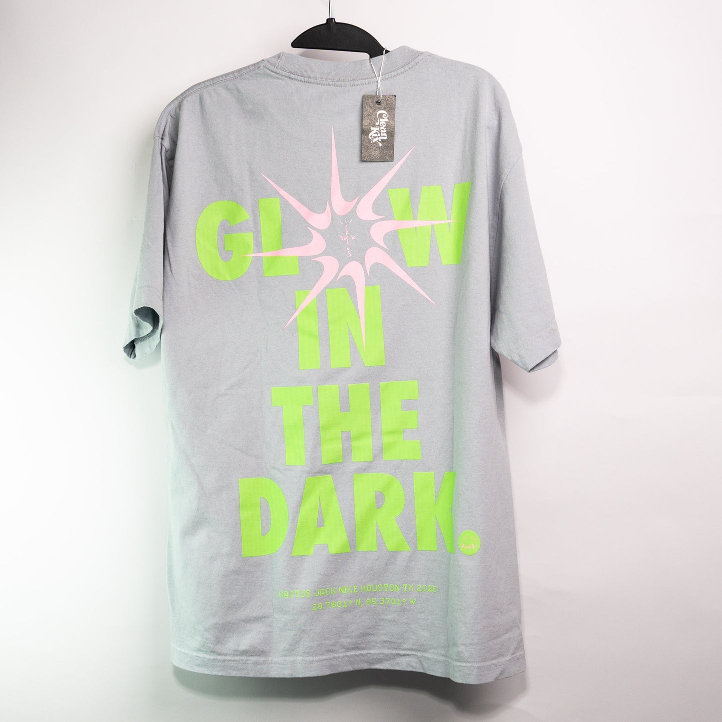 Travis Scott Cactus Jack x Nike T-Rexx Glow In The Dark Tee