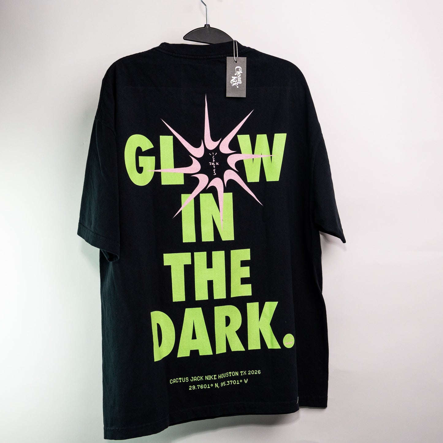 Travis Scott Cactus Jack x Nike T-Rexx Glow In The Dark Tee