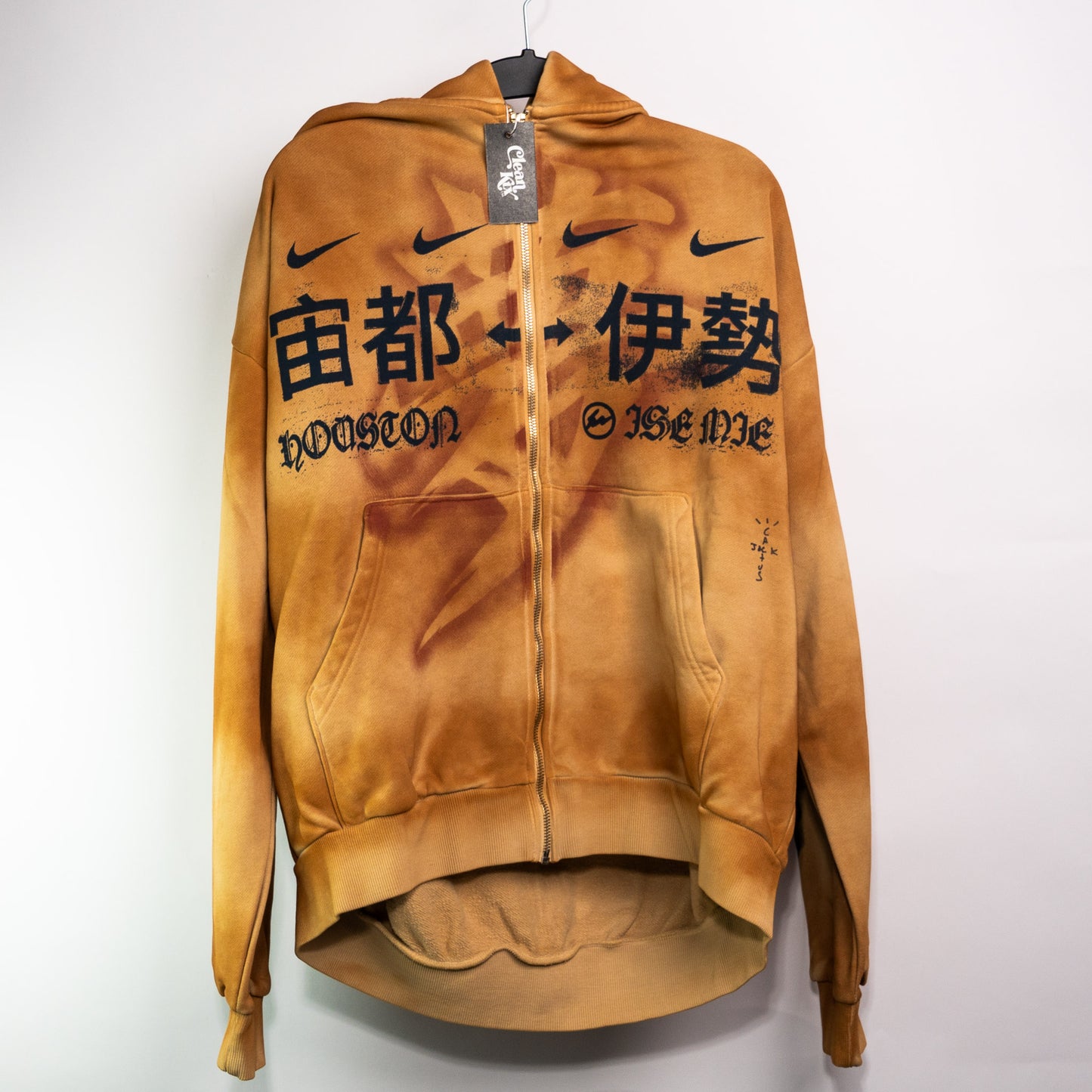 Travis Scott Cactus Jack x Fragment x Nike Houston To Ise Mie Zip Hoodie