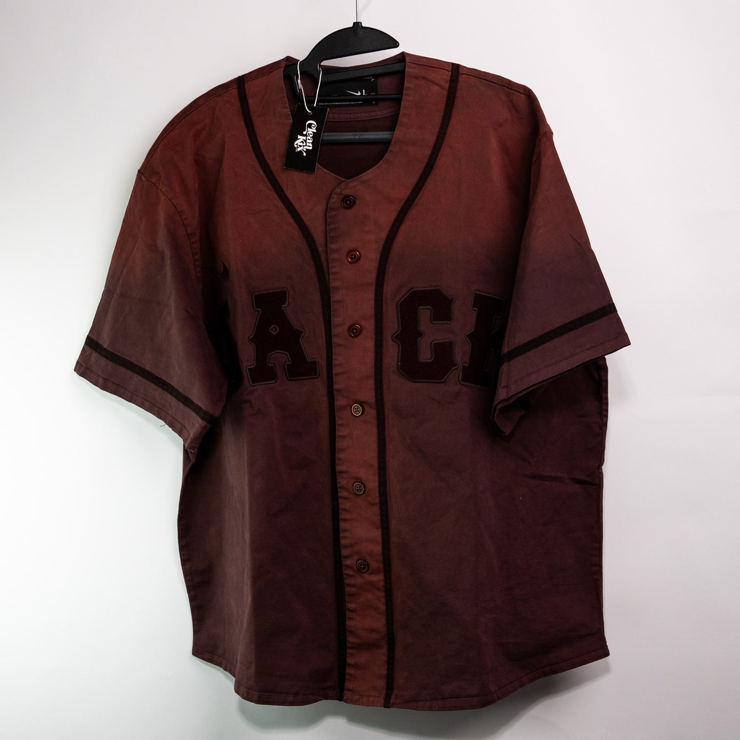 Travis Scott Cactus Jack x Fragment x Nike Tokyo Jack Retro Baseball Jersey Brown