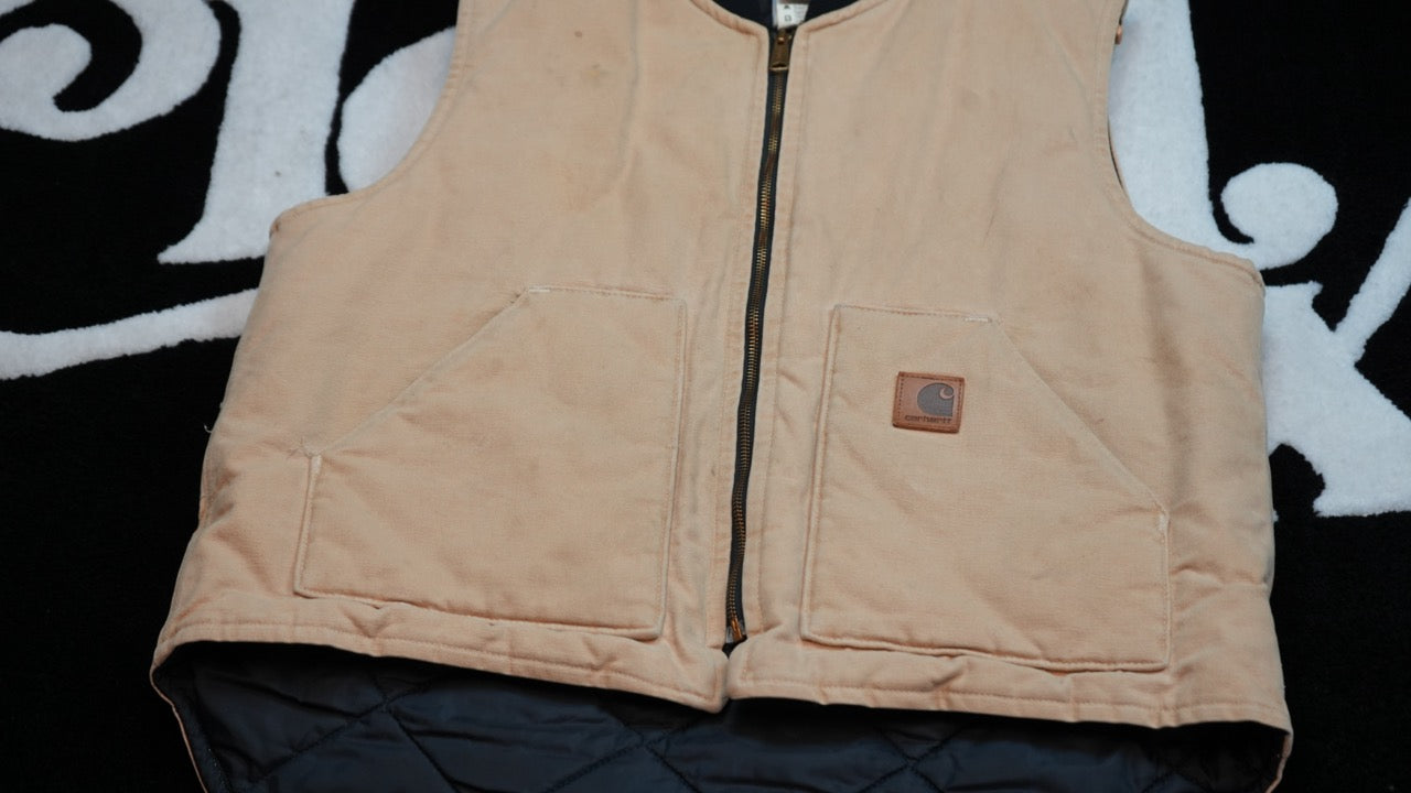 Carhartt Vest Tan Size XL