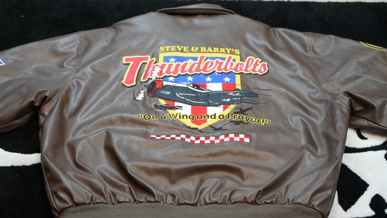 Brown Fighter Bomber Jacket